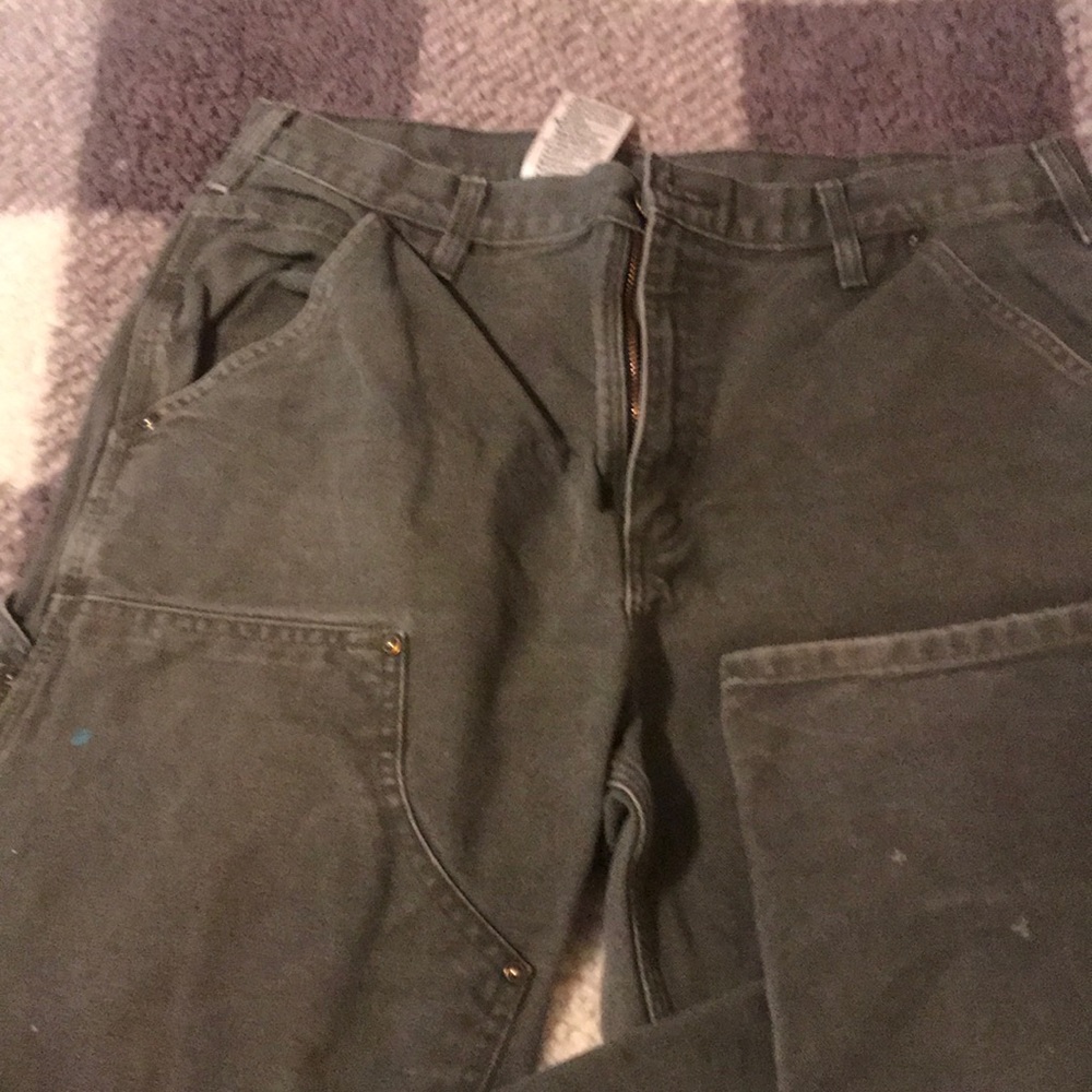 Carhart men’s doubles knee logger pant